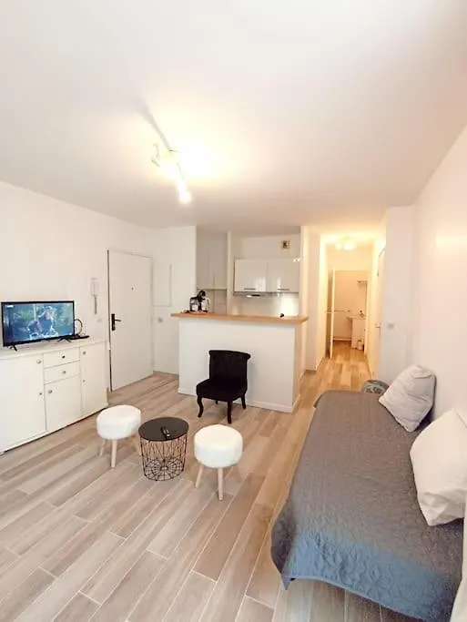 Bel Appartement F2 Avec Terrasse Paris Apartment